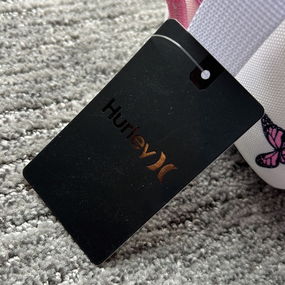 Hurley Butterfly Pouch Clutch with Zipper Top - Picture 7 of 7